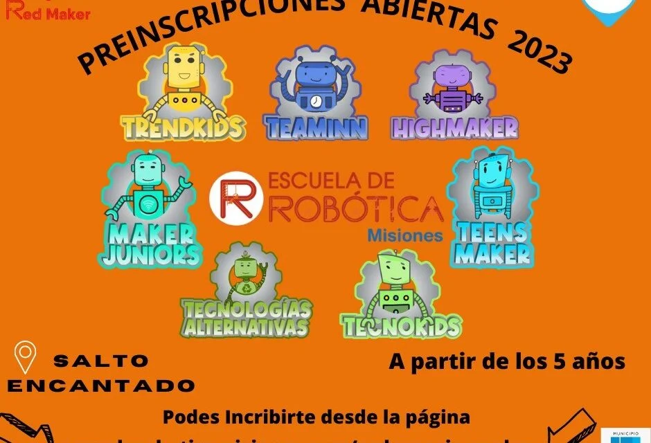ESTUDIANTES DE SALTO ENCANTADO PUEDEN ACCEDER A LA ESCUELA DE ROBÓTICA Y ESPACIOS MAKER.