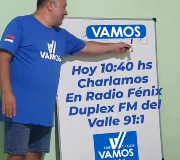 VALLEJOS: “ARISTÓBULO ES COMO EL AVE FÉNIX, HAY QUE RECONSTRUIRLO, DEBE NACER DE NUEVO”