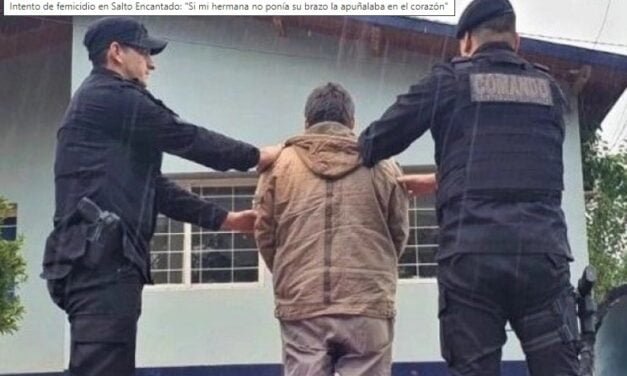 SALTO ENCANTADO: «SI MI HERMANA NO PONÍA SU BRAZO LA APUÑALABA EN EL CORAZÓN»