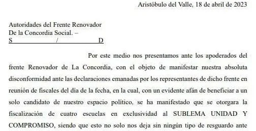 MANIOBRAS CON “OLOR A FRAUDE” Y PERDIDA DE UN CONCEJAL CON ALTO COSTO POLÍTICO PARA EL OFICIALISMO ARISTOBULEÑO