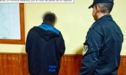 DETENIDO POR ROBAR PECES