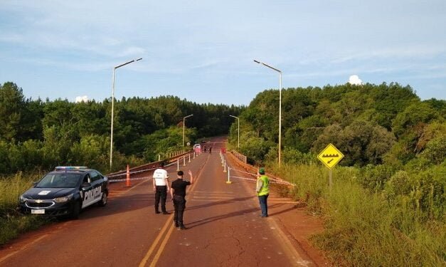 EL MARTES NO SE PODRÁ CIRCULAR POR EL PUENTE DEL TABAY EN LA RUTA 7