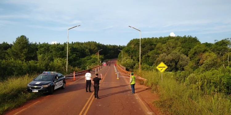 EL MARTES NO SE PODRÁ CIRCULAR POR EL PUENTE DEL TABAY EN LA RUTA 7