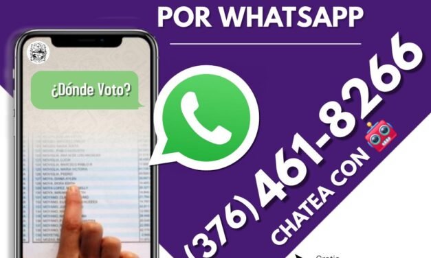 CONSULTAR EL PADRÓN ELECTORAL POR WHATSAPP