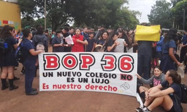 Protesta: “La escuela es un peligro para alumnos y docentes”