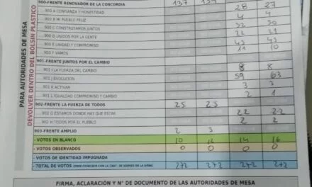 RARO II–III Y IV: SOBRAN SOBRES Y FALTAN VOTOS