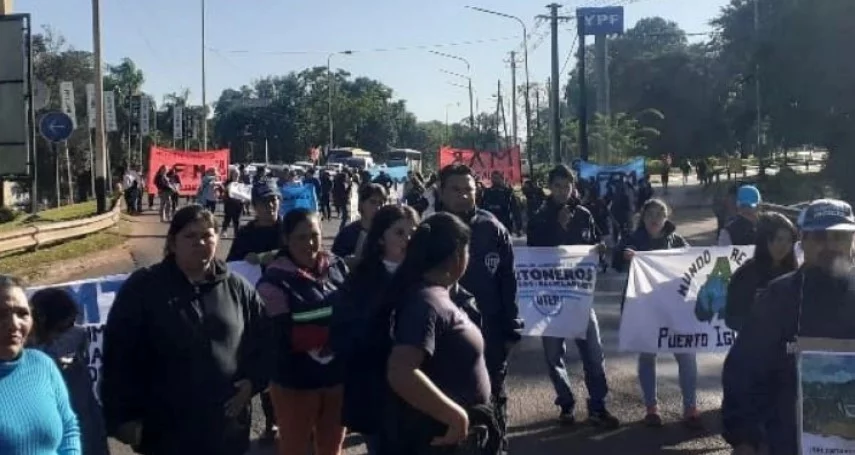 OTRO DÍA DE PIQUETES EN MISIONES