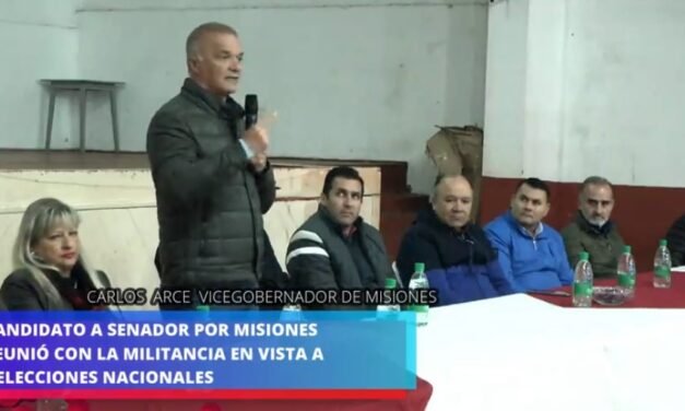 ARCE CONFIRMÓ QUE LA RENOVACIÓN ES PARTE DE UNIDOS POR LA PATRIA