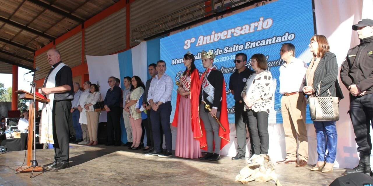 SALTO ENCANTADO A 3 AÑOS DE SU AUTONOMÍA MUNICIPAL