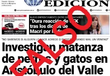 DESMIENTEN “MATANZA” DE ANIMALES EN ARISTÓBULO