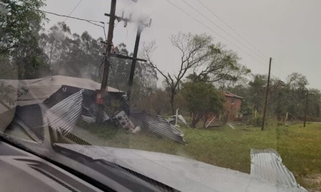 NO FUE UN TORNADO LO QUE AFECTO ARISTÓBULO Y SALTO ENCANTADO