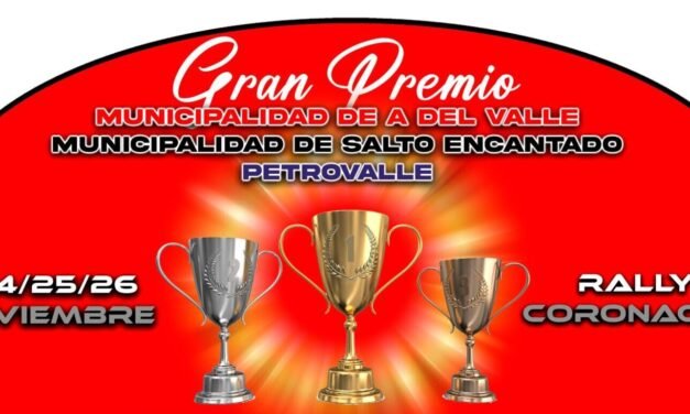 RALLY: LA ÚLTIMA DEL AÑO SE CORRE EN ARISTÓBULO Y SALTO ENCANTADO