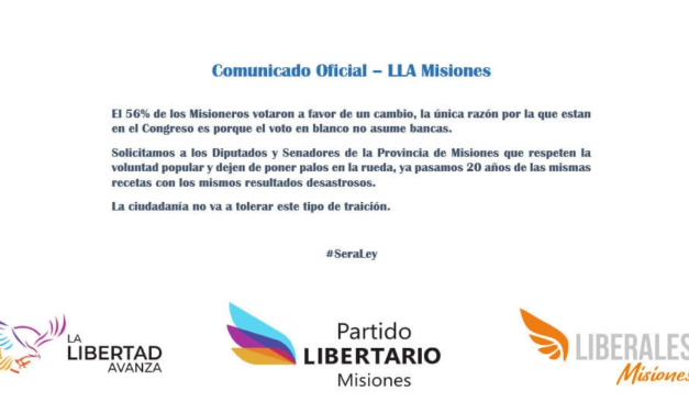 CALIFICAN DE “FALSOS” A DIPUTADOS MISIONEROS QUE NO VOTARON EN PARTICULAR LA LEY ÓMNIBUS