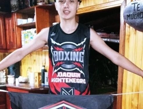 EL “DIAMANTE” MONTENEGRO ILUSIONA A PROFESIONALES DEL BOX 