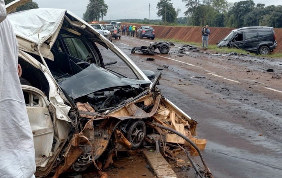 OTRO BRUTAL ACCIDENTE SOBRE RUTA 14 EN DOS DE MAYO