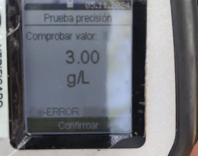 CONDUCTOR ALCOHOLIZADO CAUSÓ ERROR EN ALCOHOLÍMETRO