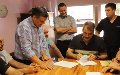 MUNICIPALIDAD DE ARISTÓBULO DEL VALLE Y SALUD FIRMARON CONVENIO PARA SEGUIR FORTALECIENDO LA SALUD PÚBLICA