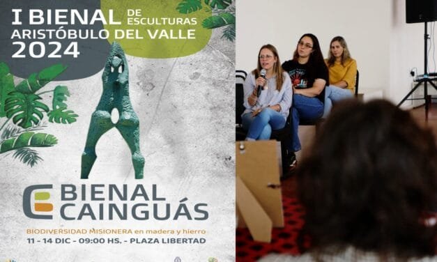 “QUE ESTEMOS PRESENTANDO NUESTRA 1ª BIENAL ES UN SUEÑO PARA TODOS”