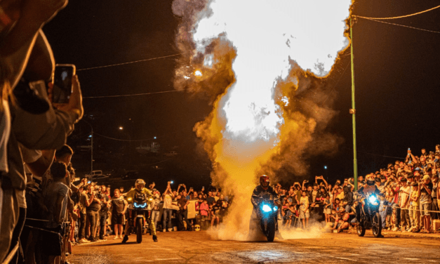 MOTOCICLISTAS DE 6 PAÍSES ASISTIERON AL ENCUENTRO REALIZADO EL FIN DE SEMANA EN DOS DE MAYO 