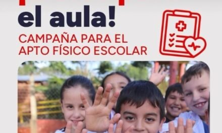 “LISTOS PARA EL AULA” EN ARISTÓBULO DEL VALLE