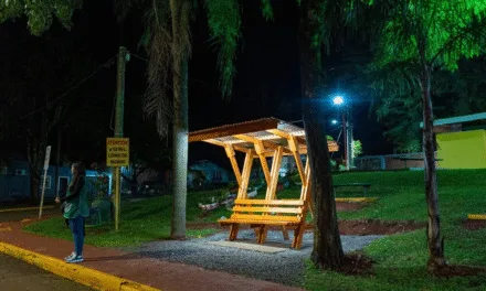 EN DOS DE MAYO HABILITAN NUEVAS PARADAS CON ILUMINACIÓN PARA USUARIOS DEL TRASPORTE URBANO