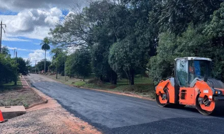 SATISFACCIÓN DE LA COMUNIDAD ARISTOBULEÑA POR ASFALTADO DE LA AVENIDA COLECTORA RUTA 14