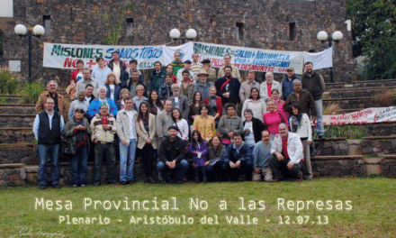 “LAS REPRESAS ESTÁN CONSIDERADAS DINOSAURIOS DEL PROGRESO”