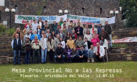 “LAS REPRESAS ESTÁN CONSIDERADAS DINOSAURIOS DEL PROGRESO”