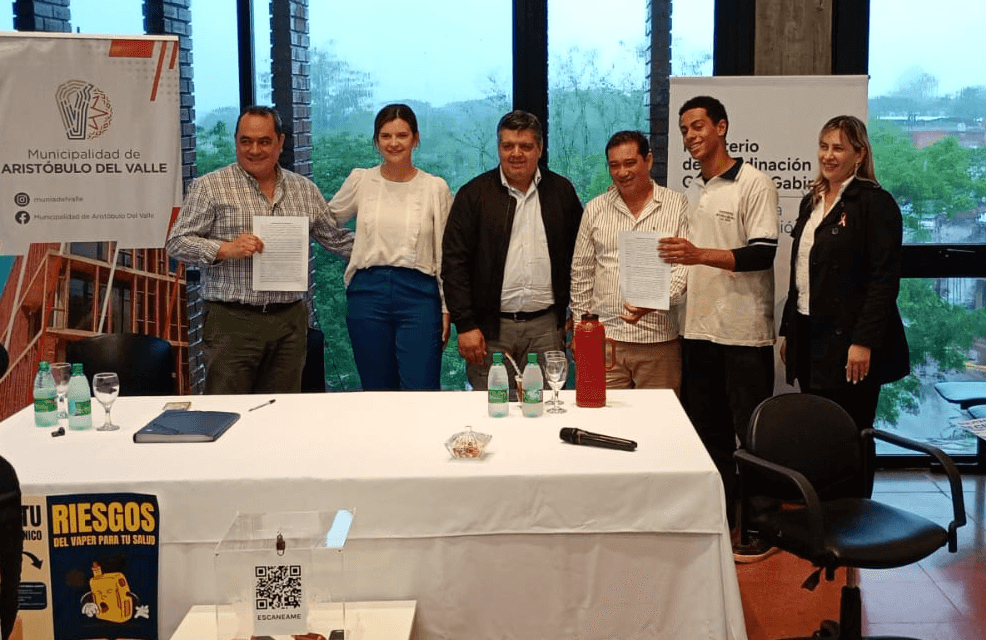 LANZARON EN ARISTÓBULO DEL VALLE EL PROGRAMA RECOVAPER
