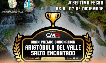 PREMIO CORONACIÓN DEL MISIONERO DE RALLY EN ARISTÓBULO DEL VALLE Y SALTO ENCANTADO 
