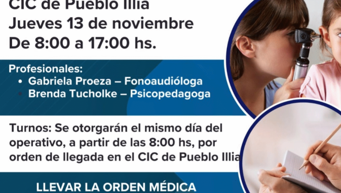 OPERATIVO SANITARIO EN PUEBLO ILLIA