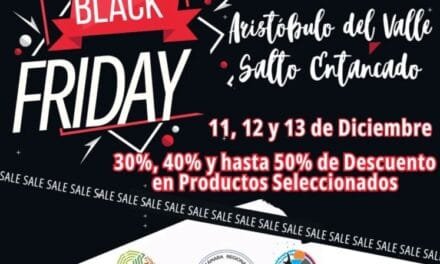 3 DÍAS PARA COMPRAR LO QUE QUIERAS CON DESCUENTOS Y FACILIDADES DE PAGO ÚNICAS EN ARISTÓBULO DEL VALLE Y SALTO ENCANTADO 