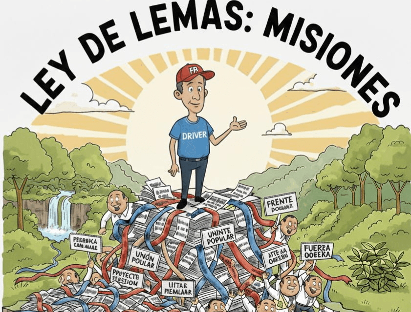 ¿VUELVE LA LEY DE LEMAS PARA LA GOBERNACIÓN? RUMORES DE REFORMA ELECTORAL SACUDEN EL ESCENARIO POLÍTICO MISIONERO