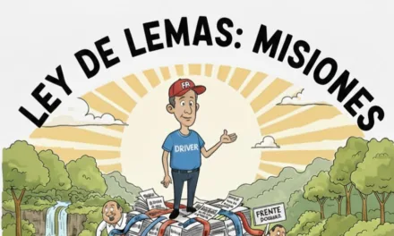 ¿VUELVE LA LEY DE LEMAS PARA LA GOBERNACIÓN? RUMORES DE REFORMA ELECTORAL SACUDEN EL ESCENARIO POLÍTICO MISIONERO