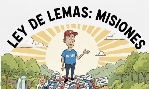 ¿VUELVE LA LEY DE LEMAS PARA LA GOBERNACIÓN? RUMORES DE REFORMA ELECTORAL SACUDEN EL ESCENARIO POLÍTICO MISIONERO