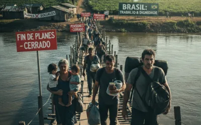 COLAPSÓ EL ASISTENCIALISMO: LOS PLANES Y LAS PENSIONES TRUCHAS YA NO ALCANZAN PARA VIVIR Y BRASIL SE LLEVA NUESTRA MANO DE OBRA