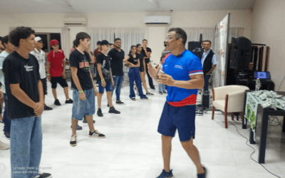 LECCIONES DE UN CAMPEÓN: «MARAVILLA» MARTÍNEZ BRINDÓ UNA MASTER CLASS HISTÓRICA EN DOS DE MAYO