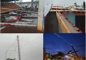 RESPUESTA INMEDIATA DEL MUNICIPIO TRAS VIOLENTO TEMPORAL EN ARISTÓBULO DEL VALLE