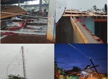 RESPUESTA INMEDIATA DEL MUNICIPIO TRAS VIOLENTO TEMPORAL EN ARISTÓBULO DEL VALLE