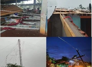 RESPUESTA INMEDIATA DEL MUNICIPIO TRAS VIOLENTO TEMPORAL EN ARISTÓBULO DEL VALLE