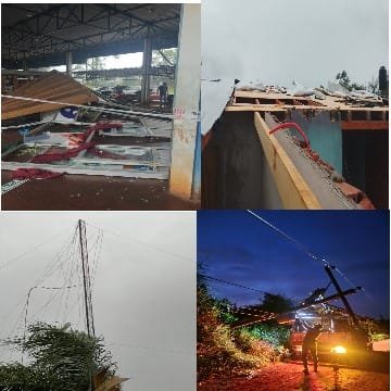 RESPUESTA INMEDIATA DEL MUNICIPIO TRAS VIOLENTO TEMPORAL EN ARISTÓBULO DEL VALLE