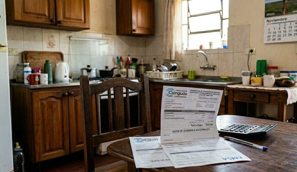 QUITA DE SUBSIDIOS A LA ENERGÍA: ALREDEDOR DE 1.900 USUARIOS DE LA COOPERATIVA QUEDARON SIN EL BENEFICIO Y LOS MONTOS DE LAS FACTURAS PODRÍAN DUPLICARSE