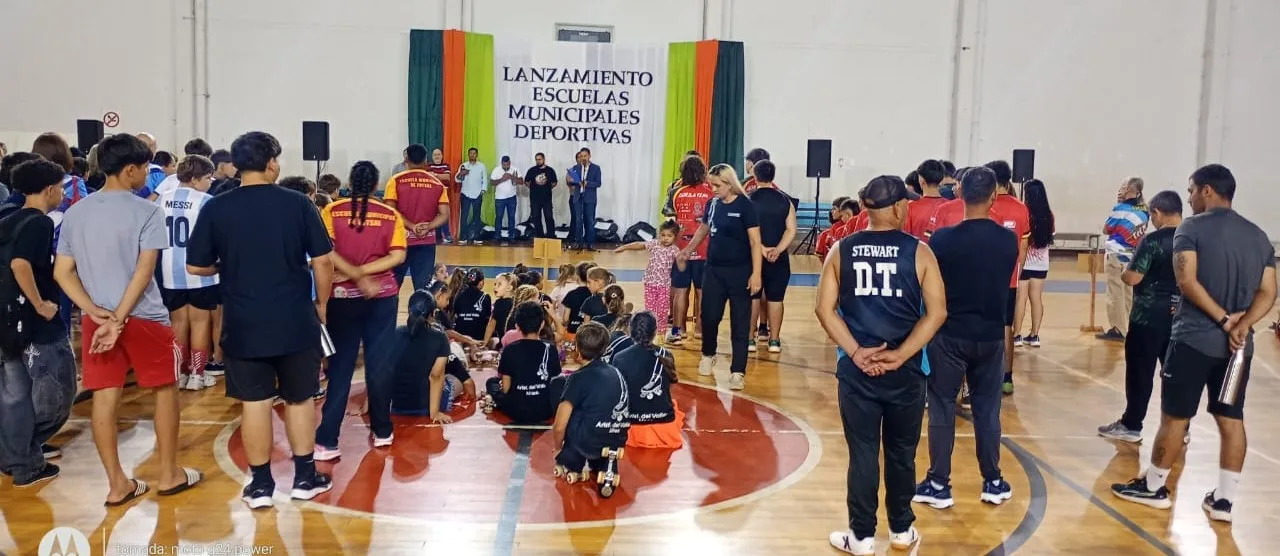DEPORTE Y VALORES: SE LANZARON OFICIALMENTE LAS ESCUELAS DEPORTIVAS MUNICIPALES