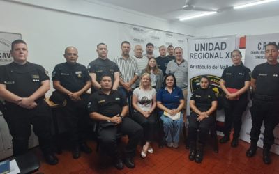 CRISCAV Y FUERZAS DE SEGURIDAD COORDINAN ACCIONES PARA FORTALECER LA PREVENCIÓN DEL DELITO