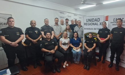 CRISCAV Y FUERZAS DE SEGURIDAD COORDINAN ACCIONES PARA FORTALECER LA PREVENCIÓN DEL DELITO