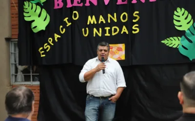 “MANOS UNIDAS» EN ARISTÓBULO DEL VALLE PARA BRINDAR CONTENCIÓN TERAPÉUTICA Y FORMACIÓN