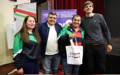 ARISTÓBULO DEL VALLE FUE SEDE DE LA ENTREGA DEL DEPORBONO 𝟵