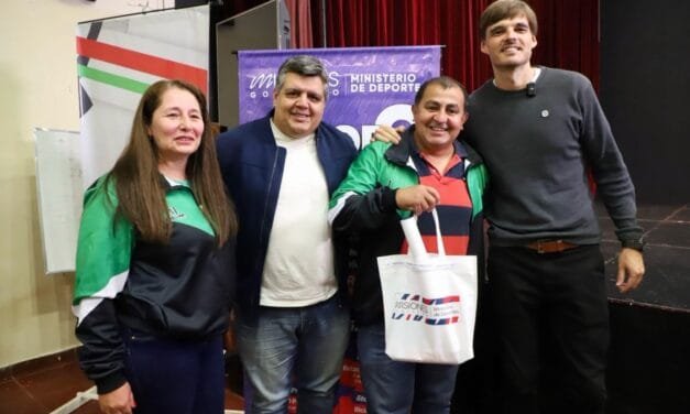 ARISTÓBULO DEL VALLE FUE SEDE DE LA ENTREGA DEL DEPORBONO 𝟵