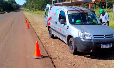 LA COOPERATIVA CAINGUÁS EXTIENDE SU RED DE FIBRA ÓPTICA SOBRE LA RUTA 7