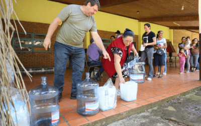 30 FAMILIAS DEL CONSORCIO SARACURA YA CUENTAN CON «AGUA SEGURA»